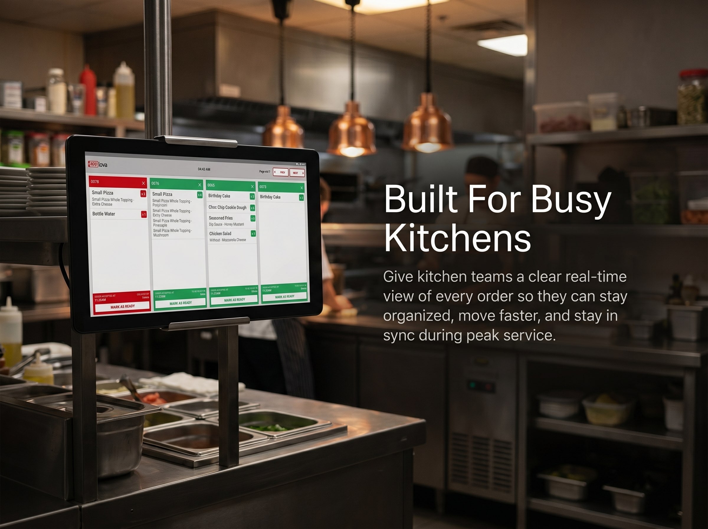Kitchen Display System screenshot