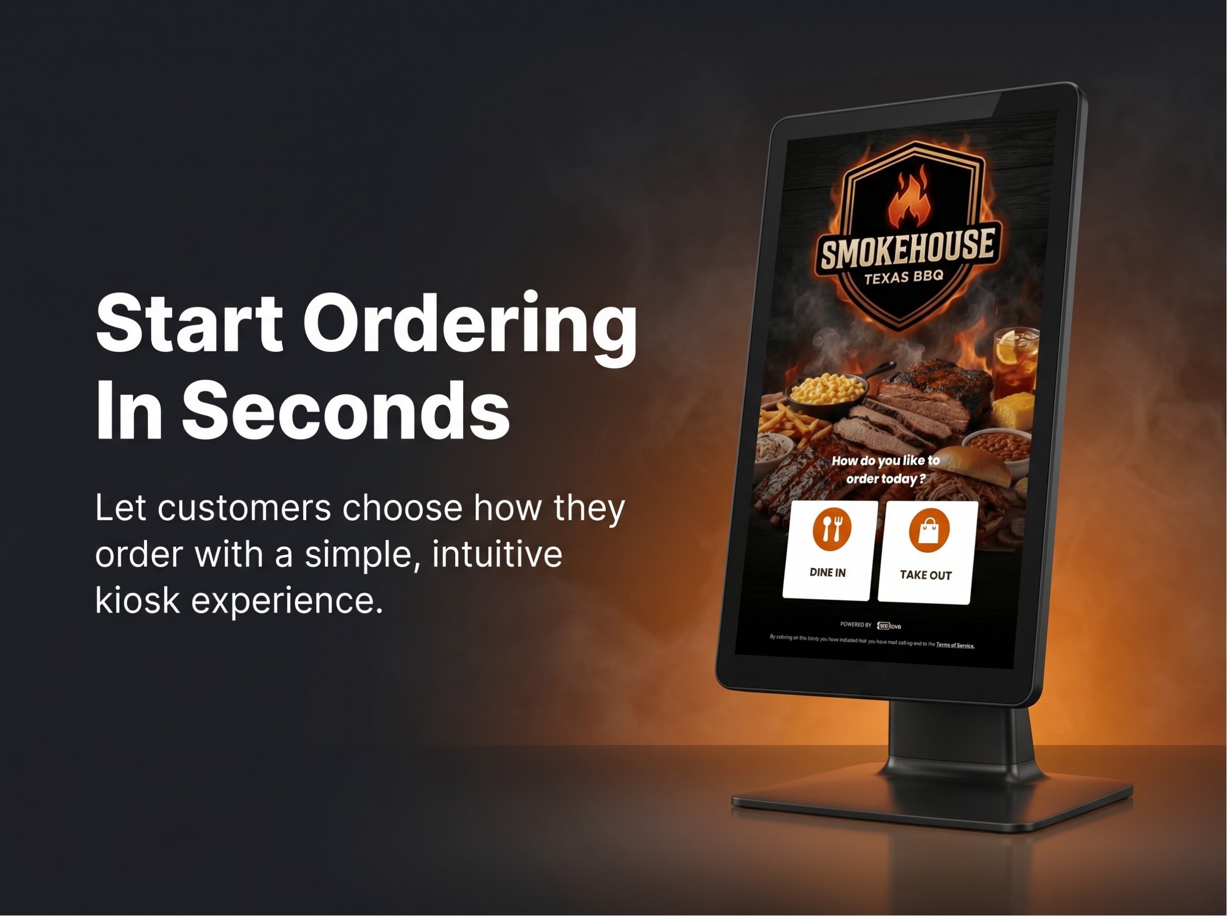 Self Ordering Kiosk screenshot