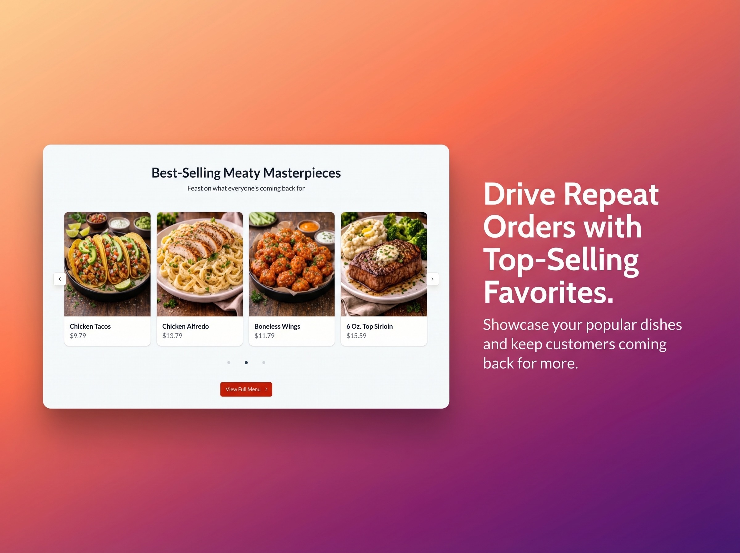 Website + Online Ordering screenshot
