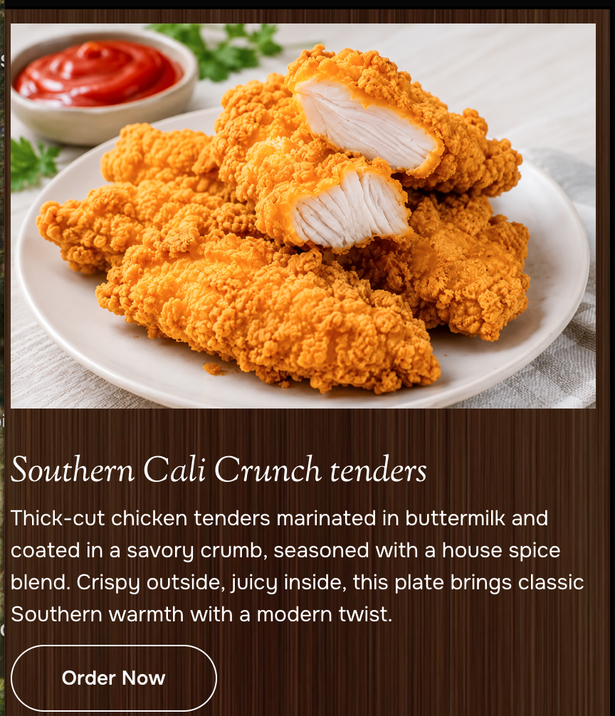 Southern Cali Crunch Tenders